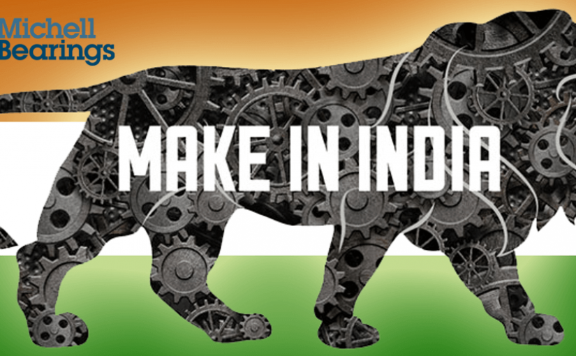 Michell Bearings unterstützt Initiative „Make In India“