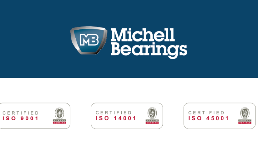 Michell Bearings behält ISO-Zertifizierungen